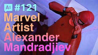 The Mind of Marvel Studios Artist Alexander Mandradjiev Art Cafe 121 [upl. by Larentia]