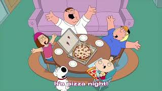 Family Guy 80s Pizza Commercial song but its a singalong MV [upl. by Assirialc808]