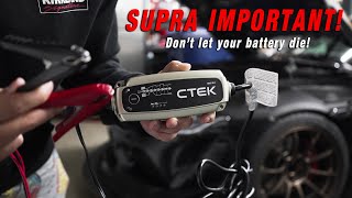 DONT LET YOUR BATTERY DIE  CTEK MXS 50 Charger [upl. by Ahseek]