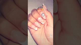 My fall nails 💗 nails aesthetic lifestyle [upl. by Llewop]