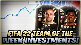 BEST INVESTMENTS ON FIFA 22 FIFA 22 TOTW INVESTMENTS DOUBLE YOUR COINS ON FIFA 22 MAKE COINS FIFA [upl. by Durrett]