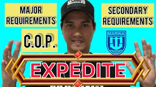 EXPEDITE COP MARINA REQUIREMENTS  HOW TO EXPEDITE MY TRAININGS IN MARINA 2023 [upl. by Mannes101]