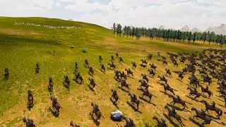 Can 500 Modern soldiers Stop 10000 Cavalry Ultimate Epic Battle Simulator 2 [upl. by Somisareg752]