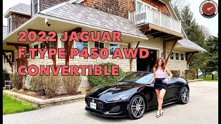 2022 Jaguar FType P450 AWD Convertible  Featuring Tayler Mizzi  Automotive Affairs [upl. by Analos]