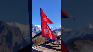 Nepal flag utho nepali ho shorts [upl. by Enimisaj]