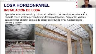 Curso de colocación muros y loza de panel estructural [upl. by Sanez]