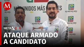 Atacan a candidato a la presidencia municipal de Benemérito de las Américas Chiapas [upl. by Wells827]