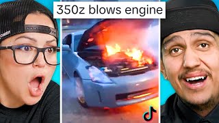 Mechanics React to Horrible Tiktok Car Fails Bestof Compilation [upl. by Stent239]