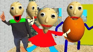 EVERYTHING IS BALDI EVEN THE PLANTS BALDI MANIA 😱  Baldis Basics Gameplay Mod [upl. by Nagel]