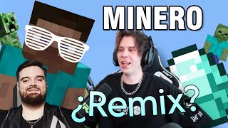 Rubius opina sobre Minero cantado por Ibai IA y el posible remix 👀 [upl. by Dhiman]