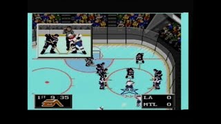 NHL Hockey 94 Sega Mega DriveGenesis  Full Match Gameplay [upl. by Evelyn]