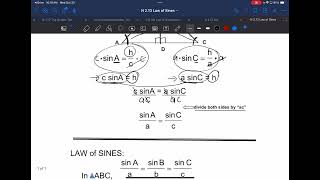 Lesson 213 Law of Sines [upl. by Odlabso707]