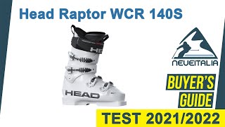 Head Raptor WCR 140S  Neveitalia Ski Boot 202122 [upl. by Ekle480]