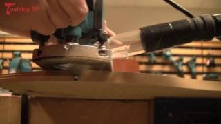 Overview and demo  Makita RP0900 plunge router [upl. by Ecar]