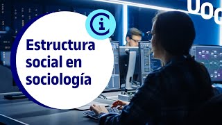 La idea de estructura social en sociología [upl. by Nylahs]