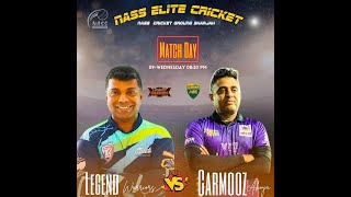 CARMOOZ  AKOYA CC vs LEGENDS WARRIORS [upl. by Bara]