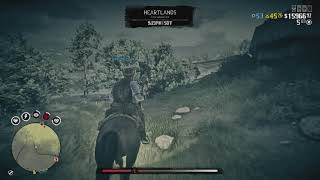 Red Dead Online Bards Crossing Treasure Map Location [upl. by Ahseiat]