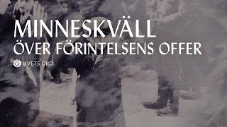 Minneskväll över Förintelsens offer [upl. by Melborn]