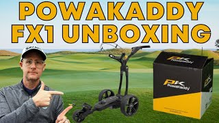 Unboxing the Powakaddy FX1  Whats Inside [upl. by Fabrianna108]