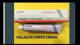 Melalite forte cream usesside effect and how to useWhy not to use Indicationsskin care [upl. by Sheply78]