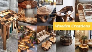 Wooden Furniture Ideas You Havent Seen Before [upl. by Akiem]