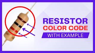 Resistor Color Code Calculation Examples  Color Code of Resistance  Techno365 [upl. by Nibas]