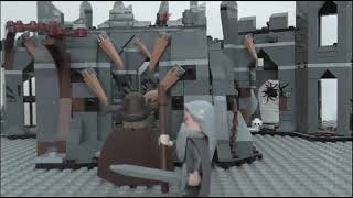 Lego The Hobbit Battle At Dol Guldur Movie [upl. by Siraved171]