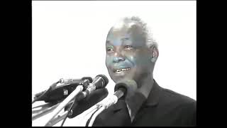 Nyerere speech in Dodoma November 14 1995 [upl. by Tiler417]