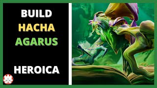 BUILD HACHA AGARUS  HEROICA  DAUNTLESS [upl. by Baxie]