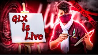 CS RAND ROAD TO GRANDMASTER 🤯✅ GLX IS LIVE glxff77 freefiremax [upl. by Ayenet]