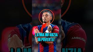 Linfanzia di Raphinha tra povertà e violenza😱💔 football [upl. by Acirrej635]