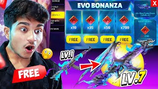 How To Max All Evo Gun Skins Free🔥 NEW EVO BONANZA EVENT  Free Fire New Event  FireEyes Gaming [upl. by Treva804]