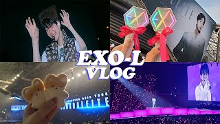 Lets go to EXO Baekhyuns solo concert LONSDALEITE in SEOUL VLOG [upl. by Aissela]