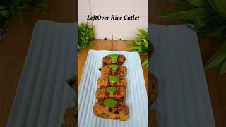 LeftOver Rice Cutlet  Gluten Free Cutlet  shorts cutlet glutenfree recipe pragatifoodandfinds [upl. by Keri760]