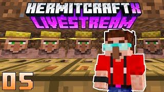 Hermitcraft Ten 5 Livestream 130224 [upl. by Acirdna]