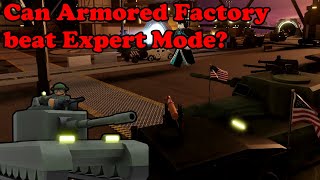 Can Armored Factory BEAT Expert Mode  Tower Defense X [upl. by Vevine623]