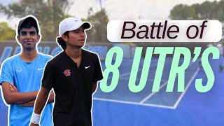 8 UTR Tennis FaceOff Former and Future College Players Battle It Out [upl. by Alford]