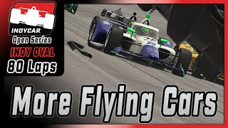 Very Competitive Field  Indycar  Indy Oval [upl. by Rettig]