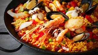 Paella Valenciana ★ How To Cook Paella Valenciana Tasty Food [upl. by Nivel]