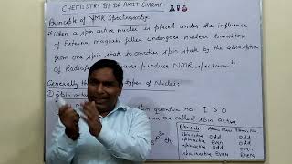 NMR SPECTROSCOPY [upl. by Orford]