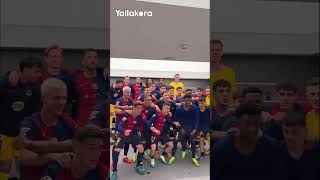 تشيزني حارس برشلونة يُدخن في غرفة الملابس بعد الفوز على ريال مدريد في الكلاسيكو 😂 [upl. by Breskin]