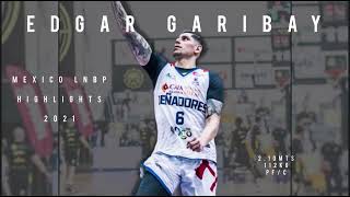 Edgar Garibay 2021 Mexico LNBP highlights Leñadores Durango [upl. by Marala]