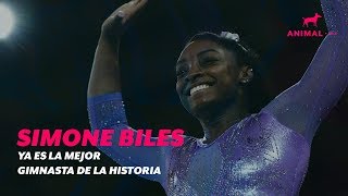 Los increíbles movimientos de la gimnasta Simone Biles [upl. by Namzed]