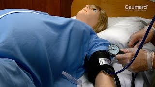 Gaumard® Victoria® S2200  Blood Pressure Arm HowTo Ep 1218 [upl. by Herries533]