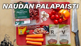 Naudan palapaisti Jonezin tapaan [upl. by Aiset]