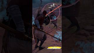 Nubian Scepter Finisher 😬 Assassins Creed Origins gaming acorigins assassinscreed [upl. by Hewes]