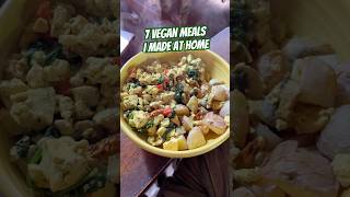 7 VeganMeals I made at Home Week 26 meatlessmonday [upl. by Bathilda]