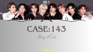 CASE 143  STRAY KIDS LYRICS [upl. by Stacia]