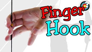 Hook amp Finger Placement  Archery Tips [upl. by Lianna634]