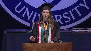 SNHU Student Speaker Reinvented Herself During 4 Years on Campus [upl. by Anyrak]